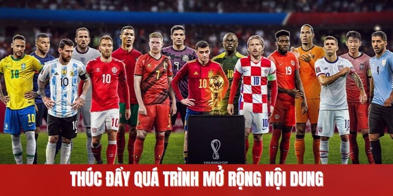 Thúc đẩy quá trình mở rộng nội dung