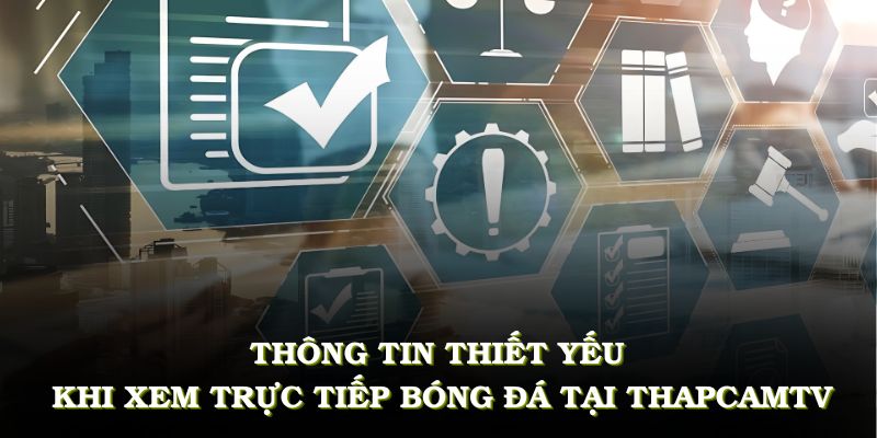 Khái quát thông tin thiết yếu khi xem trực tiếp bóng đá tại ThapcamTV